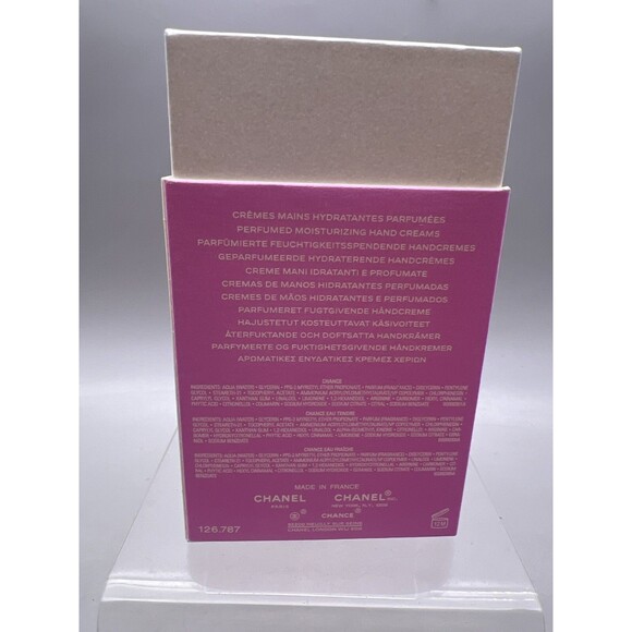 Chanel Fragrance Chance Hand Creams Gift Sets 3x20ML 3x0.7 FL.OZ - Picture 4 of 7